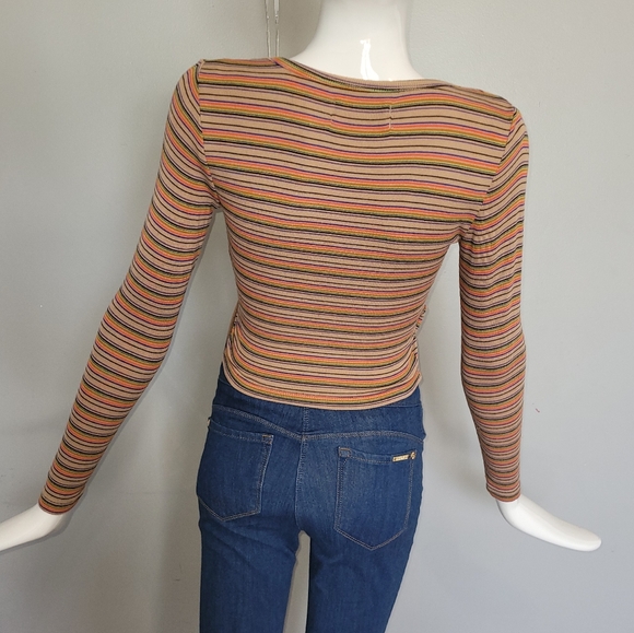 Urban Outfitters Winston Wrapped Crop Top, VGUC, Size XS - Picture 4 of 8